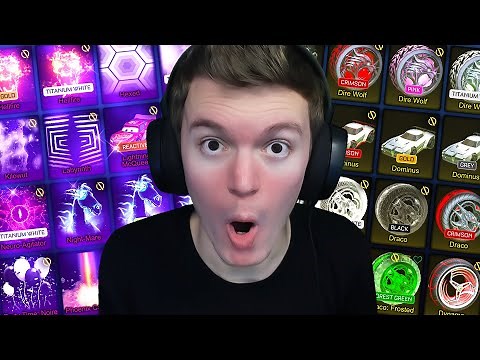 My Entire Rocket League Inventory