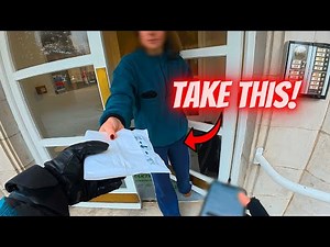 Delivering Random Parcels in London! UberEats Rider POV