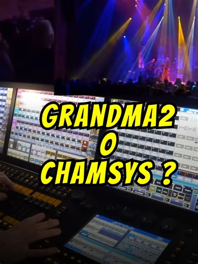 grandma2 o chamsys ? #grandma2 #chamsys#producciondeeventos dime con cual trabajarias un concierto real?