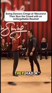 Swing Dancers Cringe at ‘Macarena’—Then Stun the Crowd with an Unforgettable Routine!Watch the video here👇👇👇 | CAT and DOG Lovers
