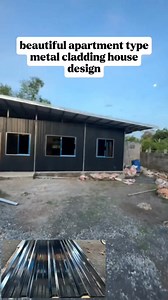 Apartment type metal cladding house. Talaga namang napaka solid at napaka linis tingnan. #fblifestyle #woodworking #fypシ゚ #fypviral2025シ #fypシviralシ2025 #makeitviral #newhome #HomeImprovement #lowcost #metalcladding #house #design #tips #ideas | カストロ メートル ライアン