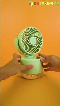 Mini Fan - Spray And Humidifier, Shake Head | Unboxing & Review