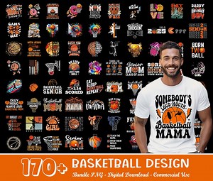 170  Design Basketball Mama PNG Bundle, Game Day Bundle, Coquette Basketball Bow PNG, Basketball, Basketball Shirt, Commercial Use - Etsy