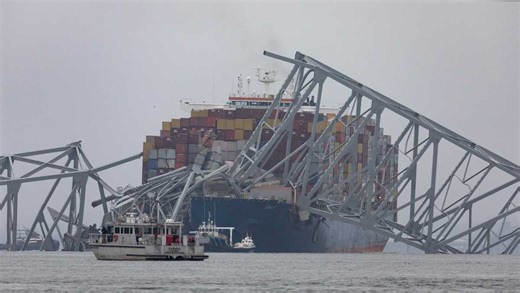 Visualizing the Baltimore Key Bridge collapse