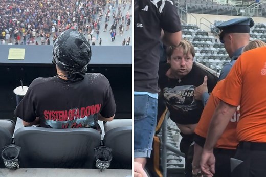 Exclusive | Creep arrested after he was caught on camera ‘shucking his cob’ at NJ Korn concert