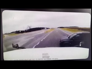 Car crashes with cartoon sound effects