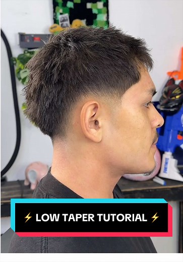ULTIMATE Low Taper Fade Barber Tutorial (Step-by-Step ASMR)