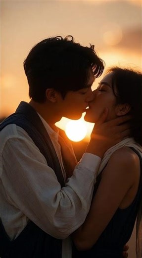 Romantic Couple Kissing Scene Pure Love Moments | Emotional Romance Video