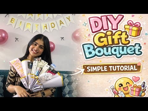 How to Make a DIY Gift Bouquet 🌸 | Step-by-Step Tutorial