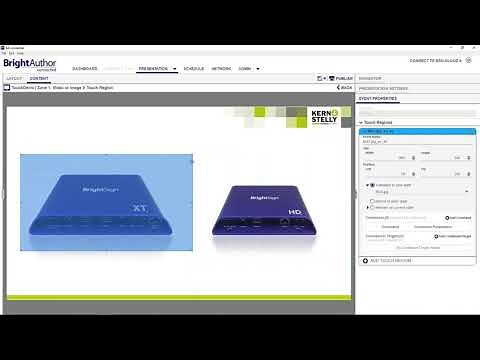Tutorial: Interaktive Touch-Präsentationen erstellen mit BrightSign