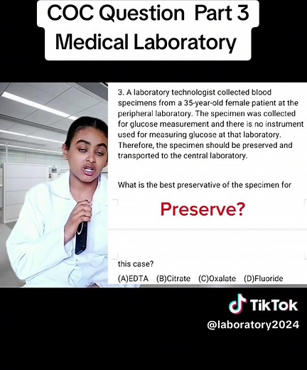 COC Question Part 3: Medical Laboratory Insights