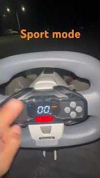 All speed modes on ninebot go-kart