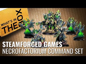 Unboxing: Cryx Necrofactorium Command Starter | Warmachine