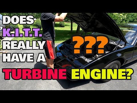 KITT's REAL Engine Revealed! PLUS Firing up our Screen Used Knight Rider Car After 25 YEARS!