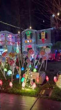 Christmas lights 2025 in our neighborhood part -2