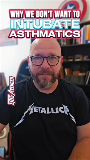 EMS Avenger on Instagram: "In asthma exacerbation, one of the ways patients compensate is by actively exhaling instead of passively in order to compensate for increased resistance. We can't replicate that on a ventilator. Exhalation is entirely a passive process when on a ventilator. In losing that compensatory mechanism, we can end up losing the battle. #Paramedicgram #paramedicsofinstagram #medicsofinstagram #medicgram #emtsofinstagram #emsgram #Paramedic #paramedics #firstresponders #firstres