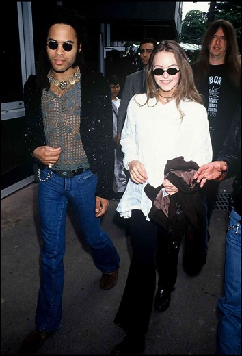 TBT: Lenny Kravitz and Vanessa Paradis Were the Most Fashionable Couple of the '90s