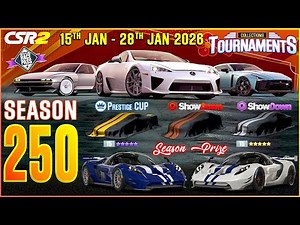 CSR2 | SEASON 246 | COMPLETE INFO!