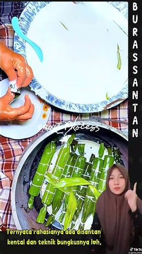 TERBONGKAR! Rahasia Buras Paling Gurih dan Lembut, Resep Asli Nyonya Bugis #shorts