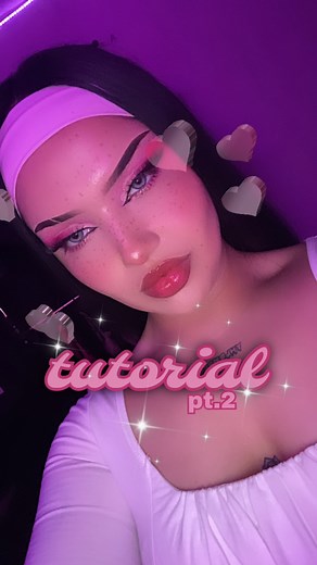aquí te dejo el tuto pt.2 y perdón por la demora🥹💖 #maquillaje #makeup #tutorial | lesslie.deanda