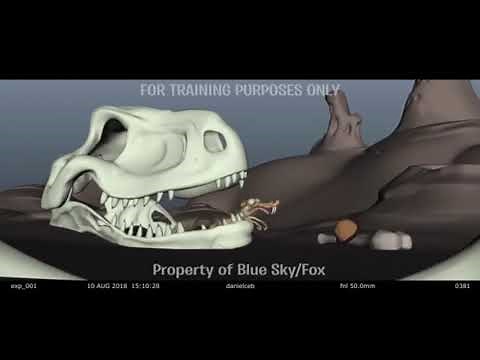 |ICE AGE| Scrat Test Animation with Sound Part 1