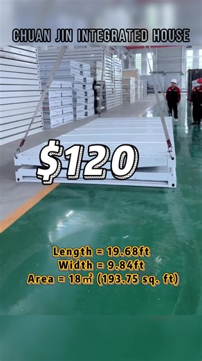 Foldable House: Lean & Boundless-Tough Pro#PortableBuilding #SiteOffice #FoldingHouse #PrefabHome #B2BConstruction