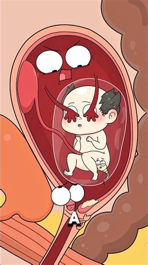 Why Semen Can Trigger Early Labor During Pregnancy 🤰⚠️..!!#e2dhealth #animation #2dshow #health