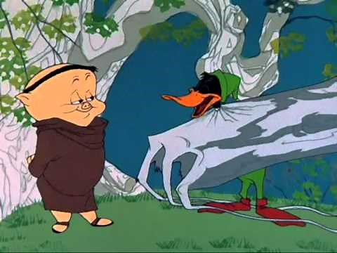 Daffy Duck: "Oh Oh very funny"