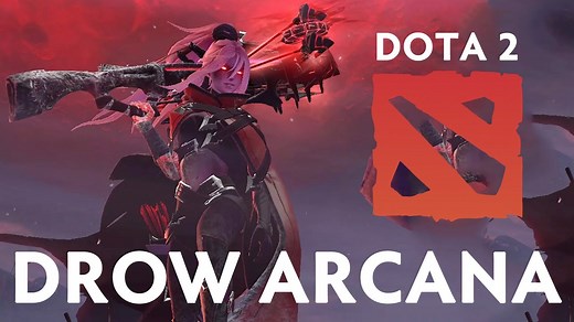 Drow Ranger ARCANA — Winter Battle Pass 2021