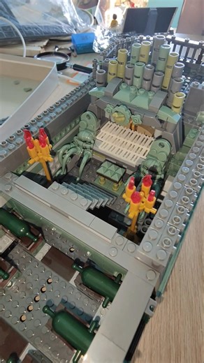 mítico órgano de Davy Jones #lego #piratesofthecaribbean