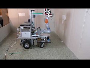 Research prototype assisting tiler robot | laying tiles with the help of a robot.