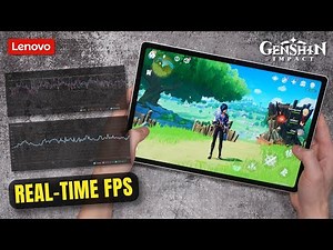 Lenovo Idea Tab Plus 12.1| Genshin Impact MAX Graphics Test!