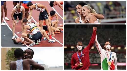'Plus vite, plus haut, plus fort - ensemble', 7 moments qui ont sublimé l'esprit olympique à Tokyo - RTBF Actus
