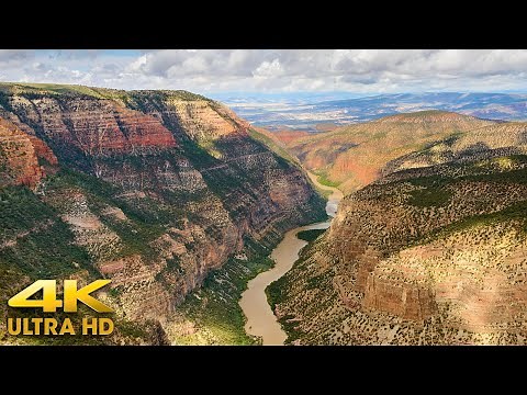 Dinosaur National Monument Complete Scenic Drive & Quarry Tour 4K | Utah & Colorado