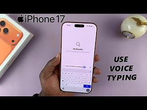 How To Use Voice Typing On iPhone 17 / 17 Pro