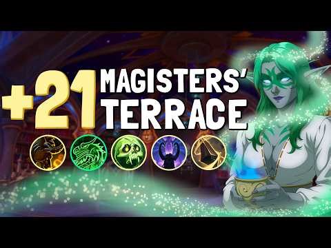 Mistweaver +21 Magisters' Terrace (12.0.5)