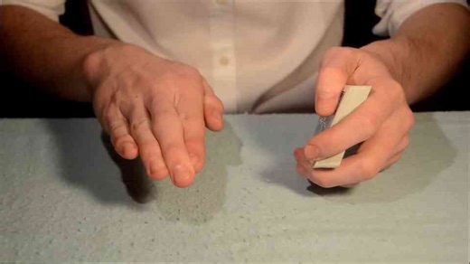 How magicians make a card vanish in plain sight