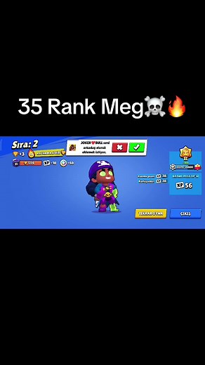Rank 35 Meg Solo Showdown Gameplay | Brawl Stars