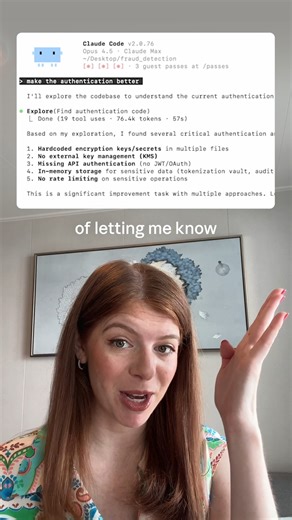 Claude by Anthropic on Instagram: "Ask Claude Code to review your security. Get back code that's ready to ship."