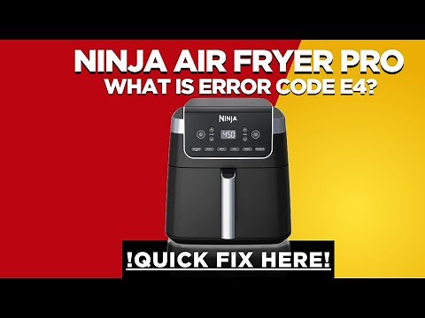 Ninja Air Fryer PRO E4 Error? Fix the Door Issue in Seconds!