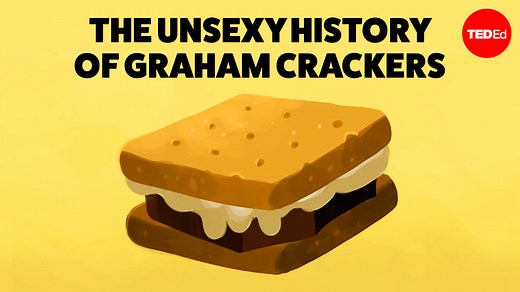 15K views · 282 reactions | Trace the strange history of Graham crackers, which were invented by minister Sylvester Graham in order to curb the vices of Americans: | TED-Ed | Facebook