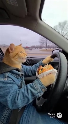 #angrycat #drivingcat