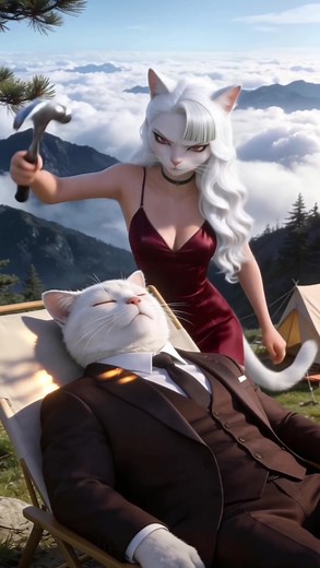 猫故事动画：悲伤的猫咪