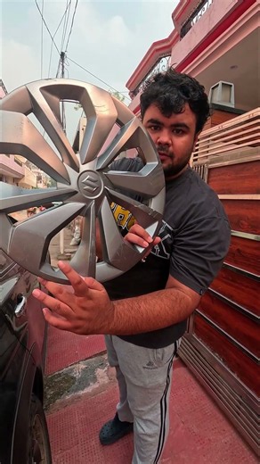 Wheel Cover बचाने का ₹4 वाला Jugaad 🫪✅ #shorts