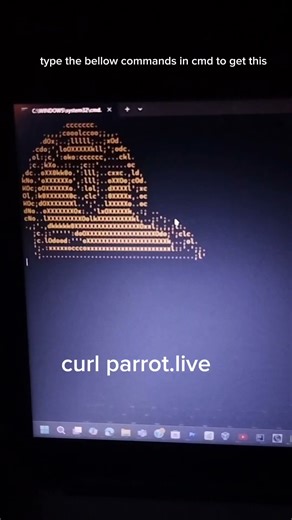 dancing cmd commands.. #cmd #windows #tricks #trending
