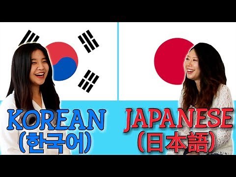 Similarities Between Korean and Japanese