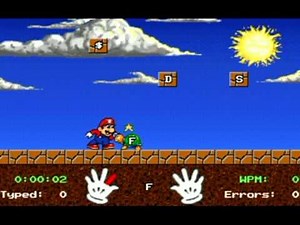 Mario Teaches Typing 1