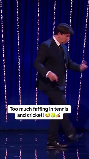Too much faffing in tennis and cricket! 🤣🎾🏏 #michaelmcintyre #comed... | Michael Mcintyre