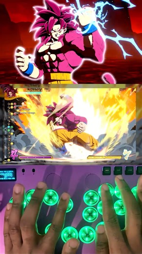 Daima SSJ4 Goku Corner Combo 🐉 - DBFZ V1.50 New Patch #DragonBallFighterZ #DBFZ #DaimaGoku #SSJ4Goku