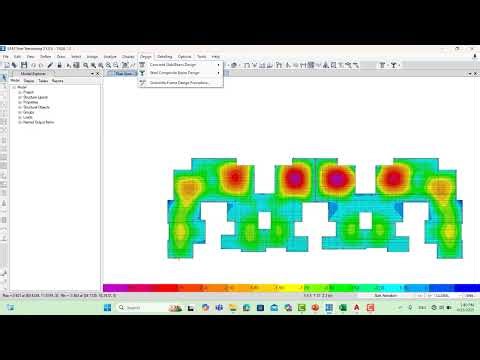 Design of Flat Slab using SAFE Program Part 2